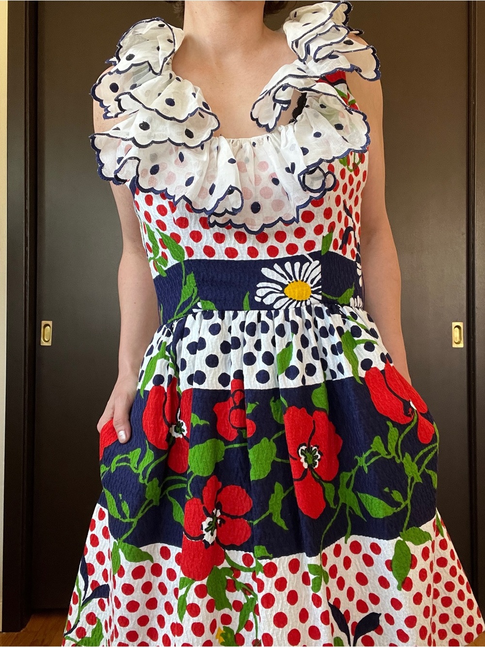 Vintage Oscar De La Renta mini dress - Picture 2 of 10